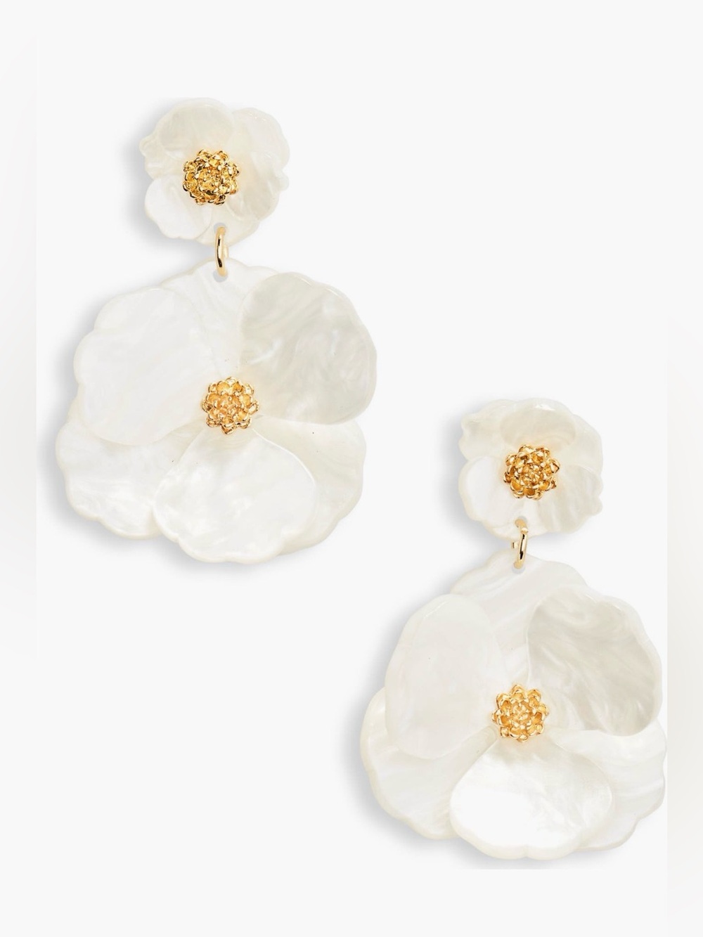 Nordstrom Pansy Drop Earrings